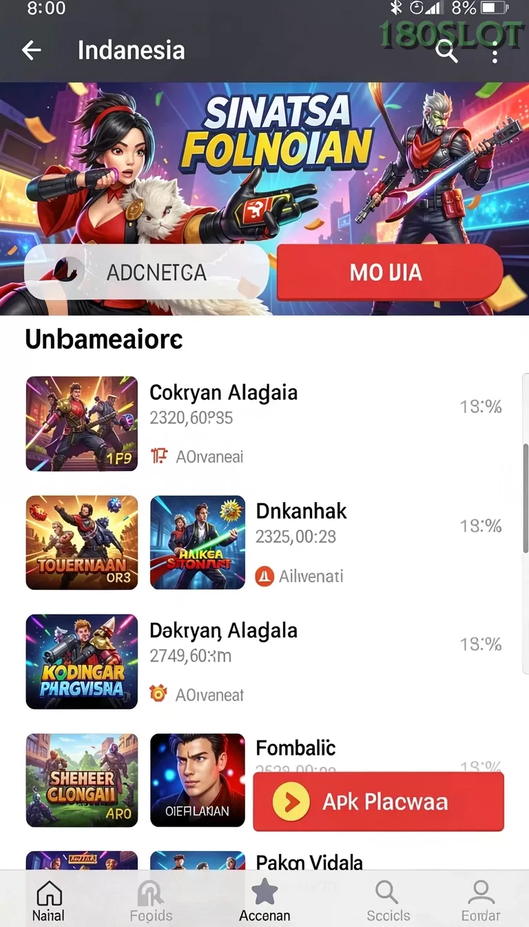 Cuplikan layar TALAS89 — pengaturan akun